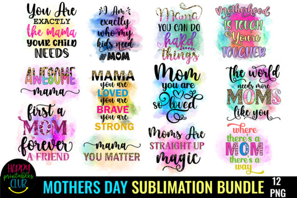 Download Mother's Day Sublimation Bundle - Mother's day sublimation Collection