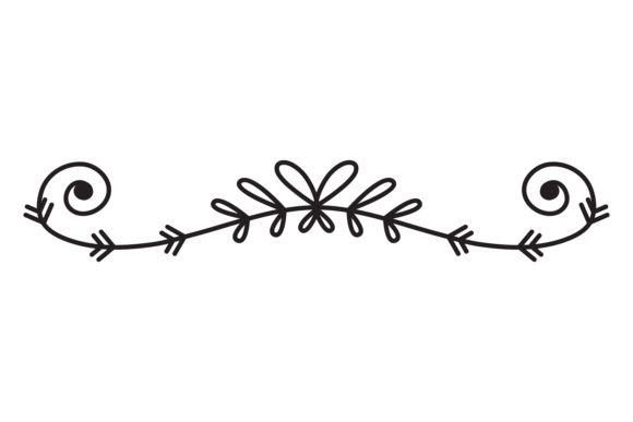 Download Decorative Header with Ornate Swirls. El - Decor Collection