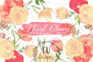 Download Orange Flowers Clipart, Floral Graphics - Floral graphics Collection