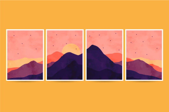 Download Printable Decor Wall Art Landscape Boho - Decor Collection